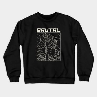 Brutal Architecture, Architects, Builders, Designers Gift Crewneck Sweatshirt